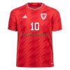 Maillot de Supporter Pays de Galles RAMSEY 10 Domicile Coupe du Monde 2022 Pour Homme